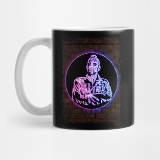 Taxi Driver neon art Mug